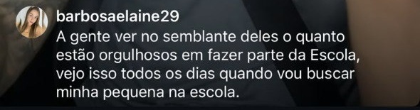 Depoimento de família do Colégio CPPEM