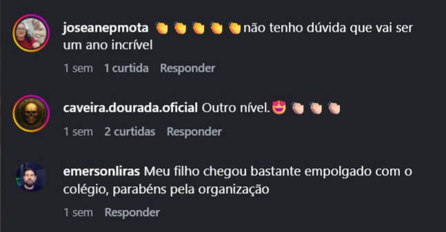 Depoimento de família do Colégio CPPEM